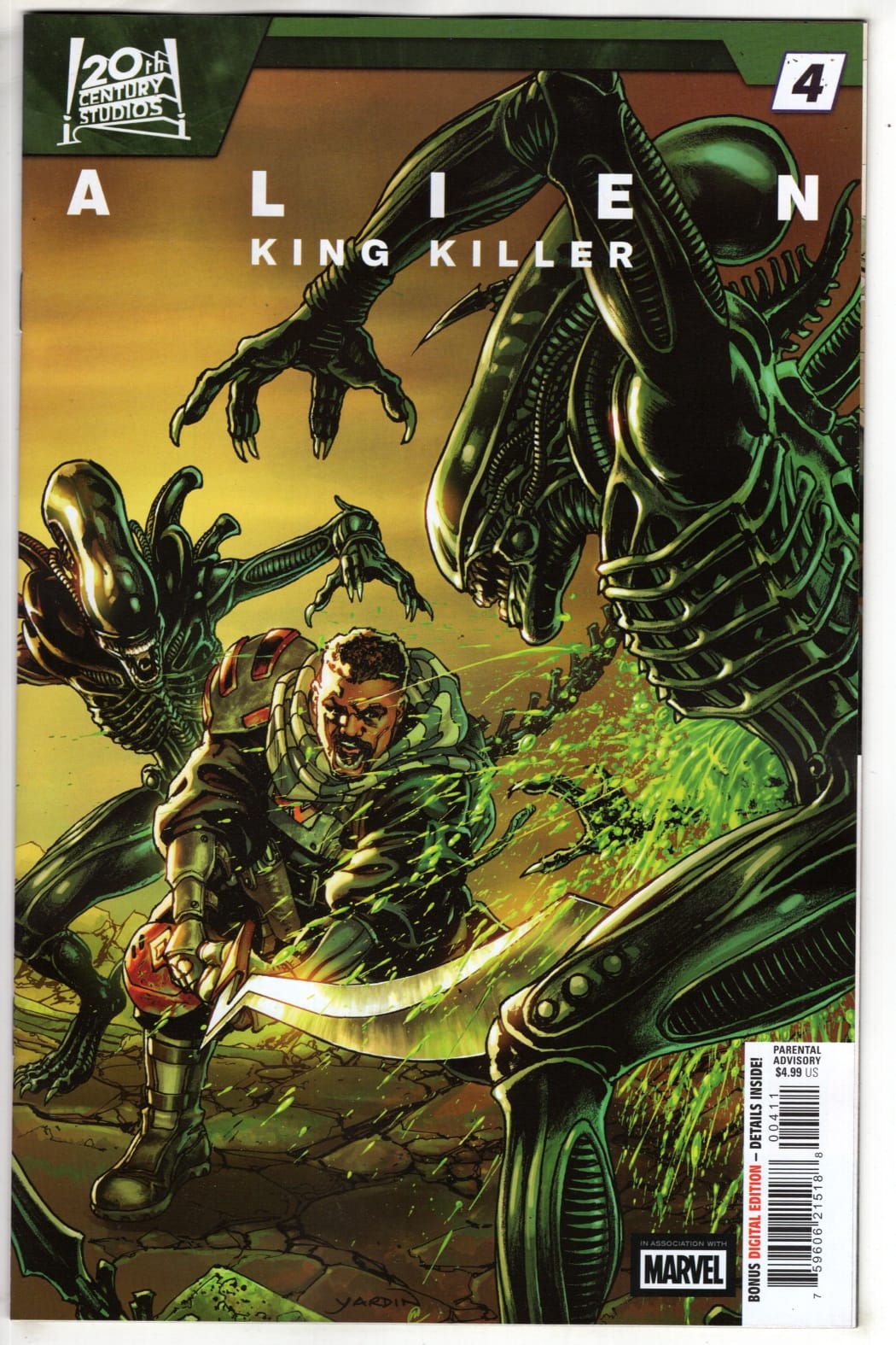 Marvel NEW THIS WEEK ALIEN: KING KILLER #4 (VF/NM)