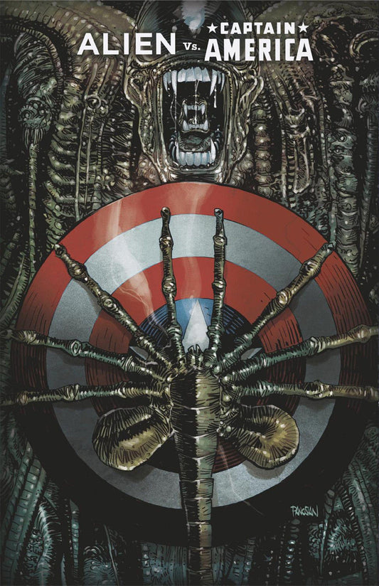 Marvel NEW THIS WEEK ALIEN VS. CAPTAIN AMERICA #1 DAN PANOSIAN FOIL VARIANT