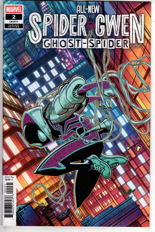 Marvel NEW THIS WEEK ALL-NEW SPIDER-GWEN: THE GHOST-SPIDER #2 DAVID BALDEON VARIANT