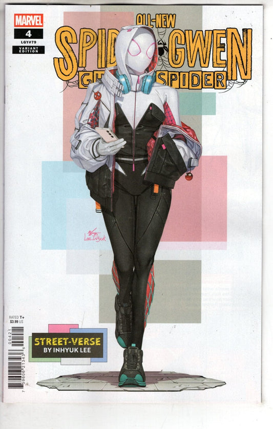 Marvel NEW THIS WEEK ALL-NEW SPIDER-GWEN: THE GHOST-SPIDER #4 INHYUK LEE STREET-VERSE VARIANT [VF/NM]