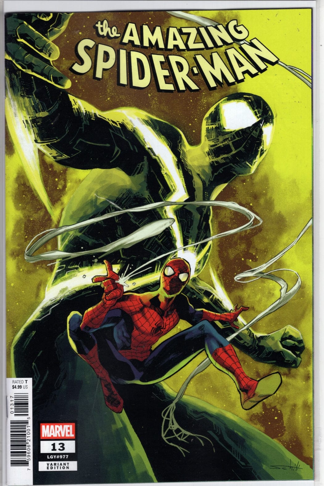 Marvel NEW THIS WEEK AMAZING SPIDER-MAN #13 VALERIO SCHITI VARIANT