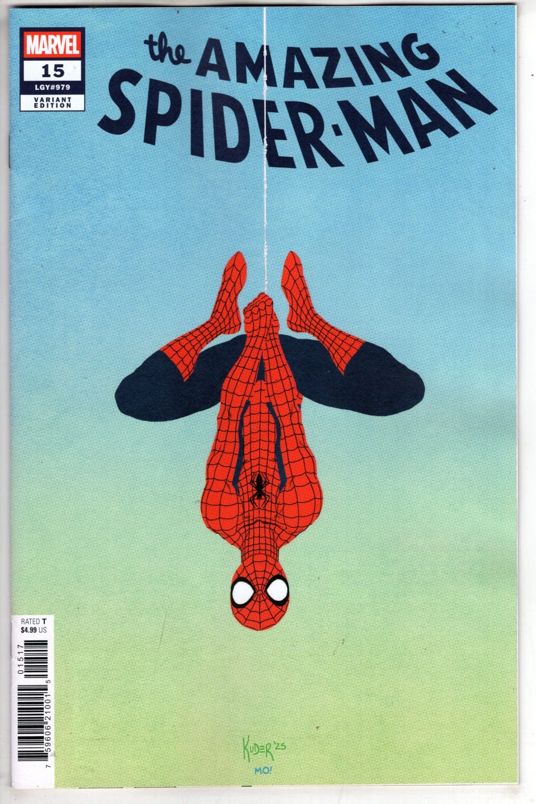 Marvel NEW THIS WEEK AMAZING SPIDER-MAN #15 AARON KUDER VARIANT [VF/NM]