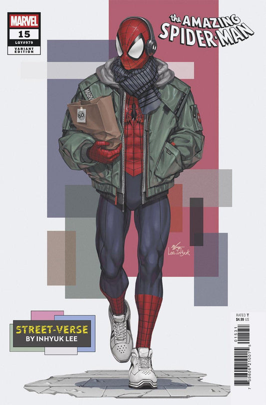 Marvel NEW THIS WEEK AMAZING SPIDER-MAN #15 INHYUK LEE STREET-VERSE VARIANT