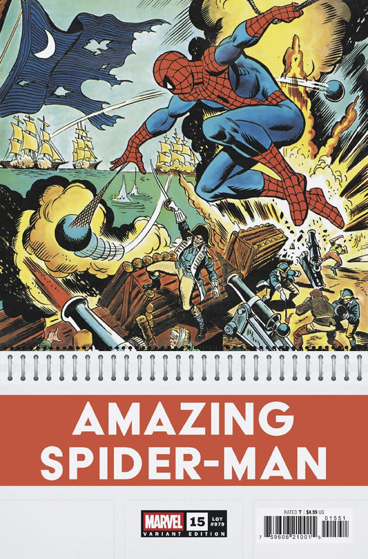 Marvel NEW THIS WEEK AMAZING SPIDER-MAN #15 ROSS ANDRU BICENTENNIAL CALENDAR HIDDEN GEM VARIANT