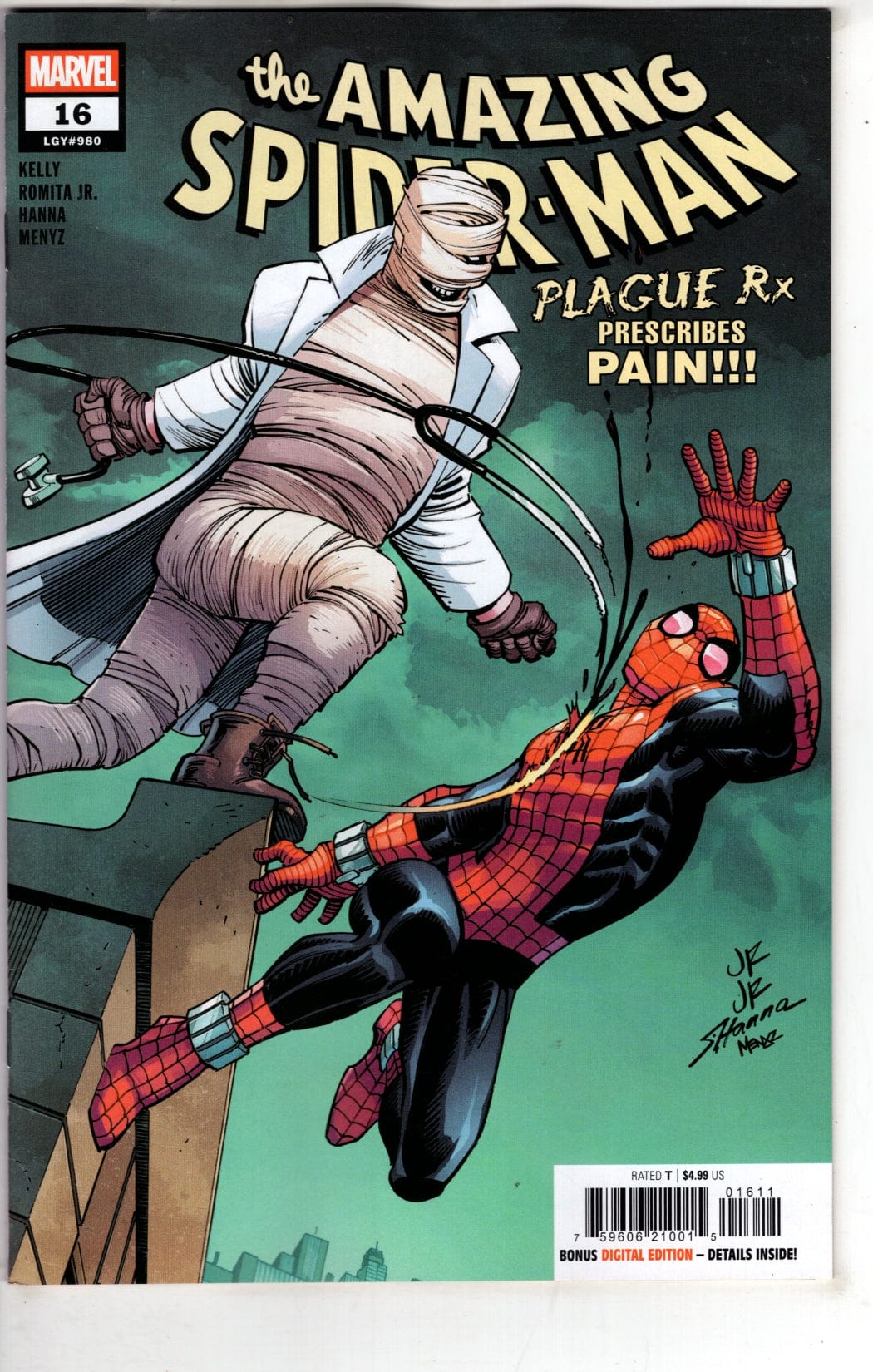 Marvel NEW THIS WEEK AMAZING SPIDER-MAN #16 CVR A [VF/NM]