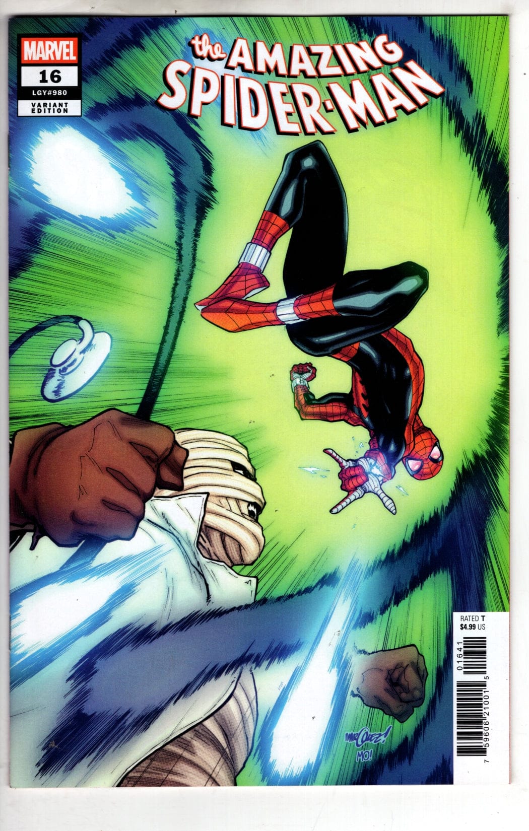 Marvel NEW THIS WEEK AMAZING SPIDER-MAN #16 DAVID MARQUEZ VARIANT [VF/NM]