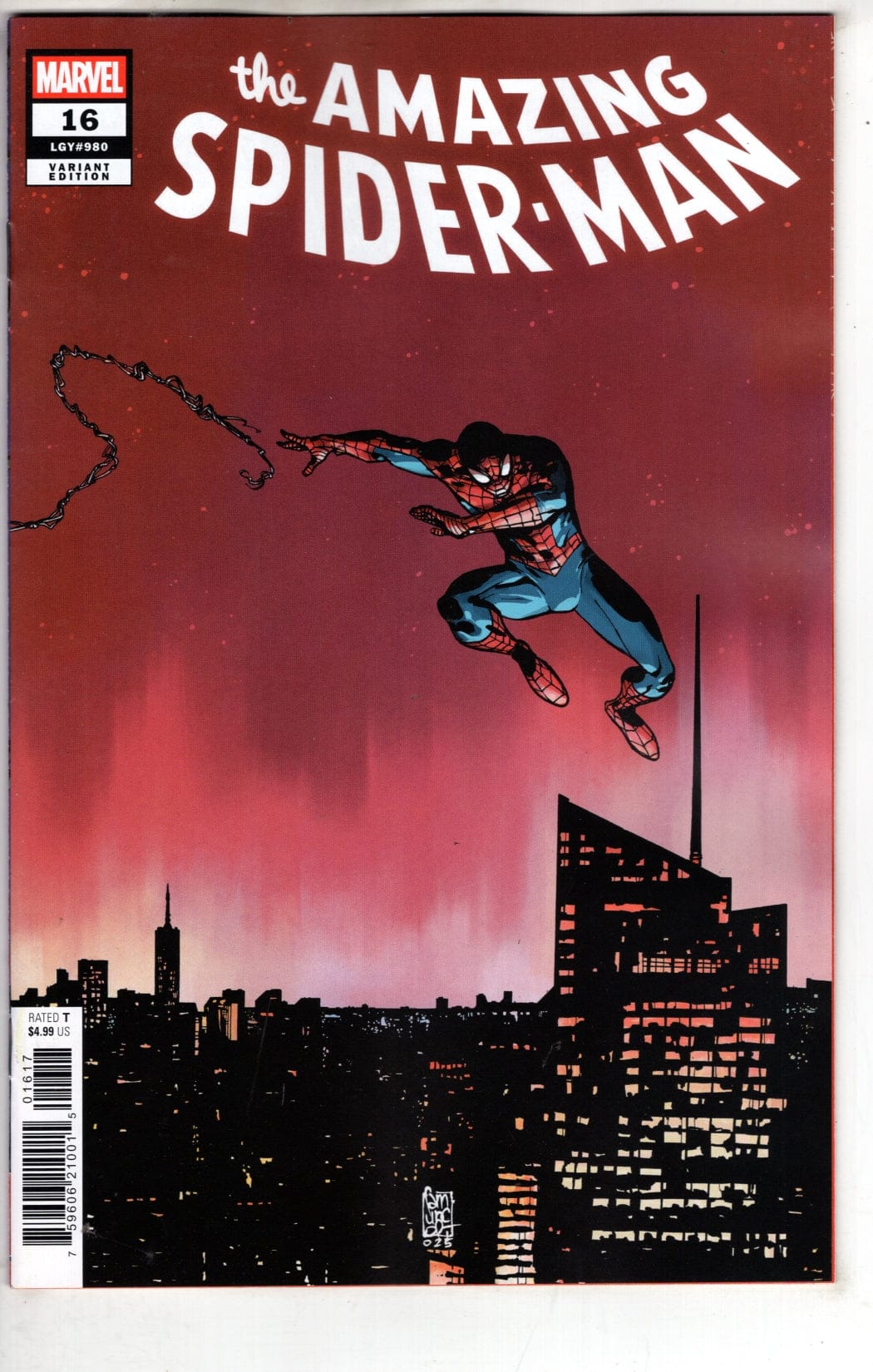 Marvel NEW THIS WEEK AMAZING SPIDER-MAN #16 VARIANT [VF/NM]