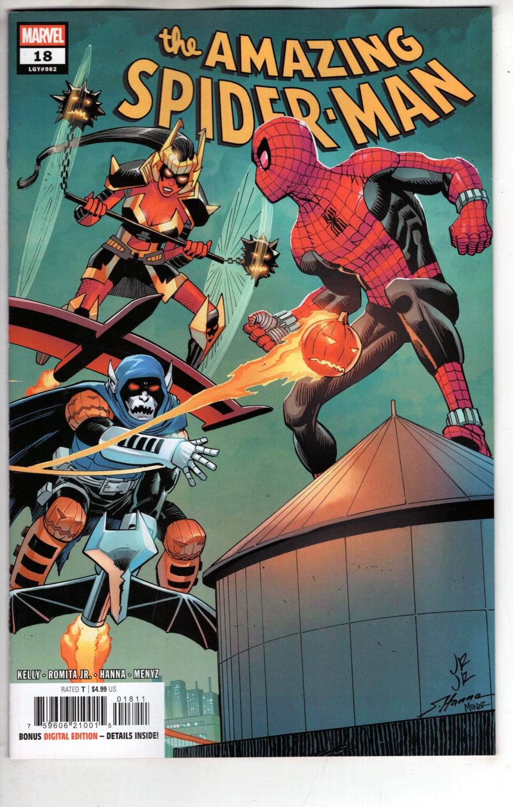 Marvel NEW THIS WEEK AMAZING SPIDER-MAN #18