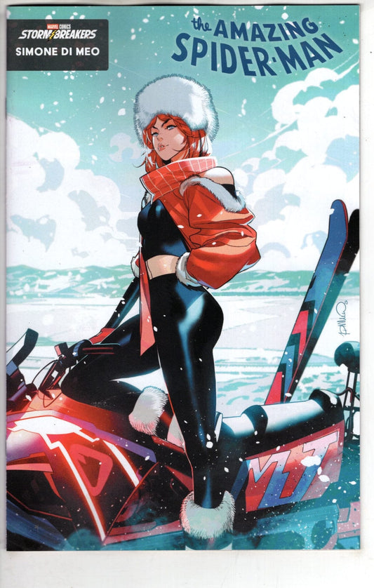 Marvel NEW THIS WEEK AMAZING SPIDER-MAN #18 SIMONE DI MEO WINTER BREAK VARIANT