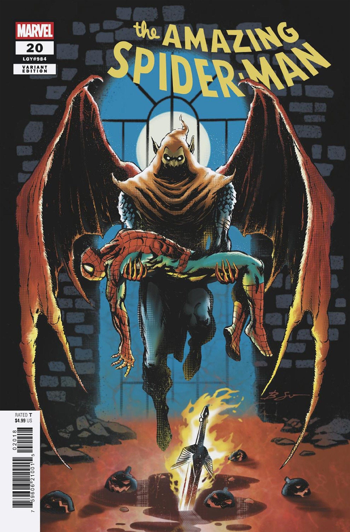 Marvel NEW THIS WEEK AMAZING SPIDER-MAN #20 BEN SU VARIANT (VF/NM)