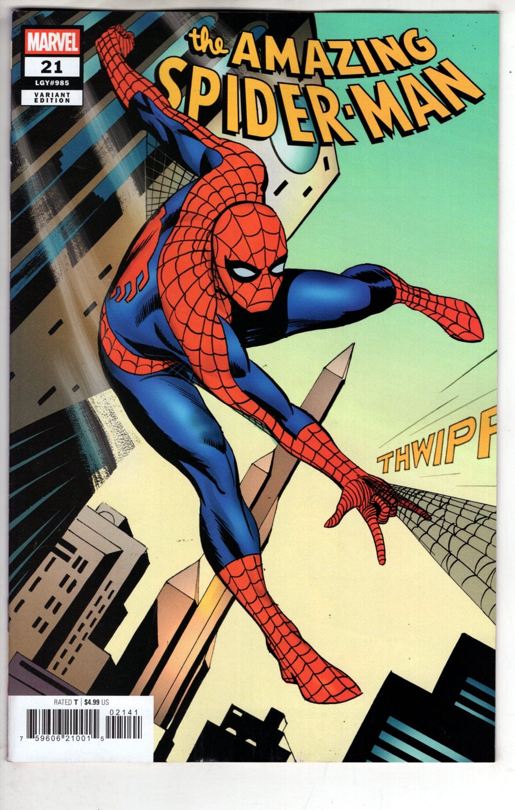Marvel NEW THIS WEEK AMAZING SPIDER-MAN #21 STEVE RUDE VARIANT (VF/NM)