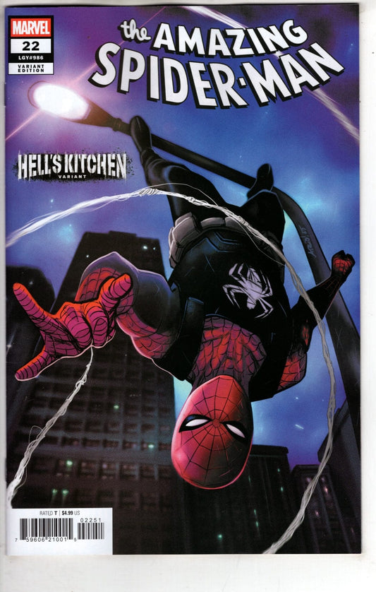 Marvel NEW THIS WEEK AMAZING SPIDER-MAN #22 ARIO ANINDITO HELL'S KITCHEN VARIANT (VF/NM)