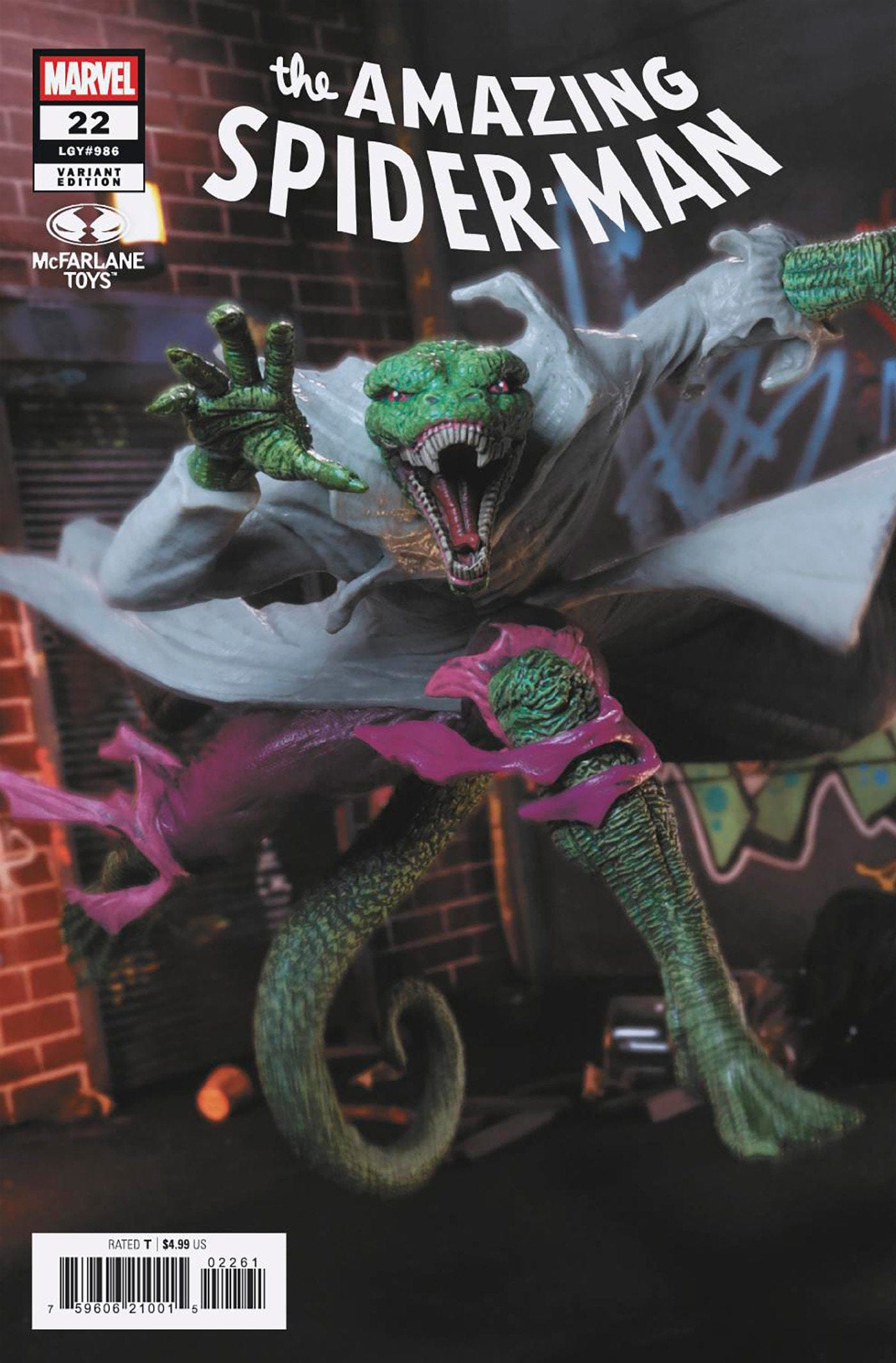 Marvel NEW THIS WEEK AMAZING SPIDER-MAN #22 MCFARLANE TOYS VARIANT (VF/NM)