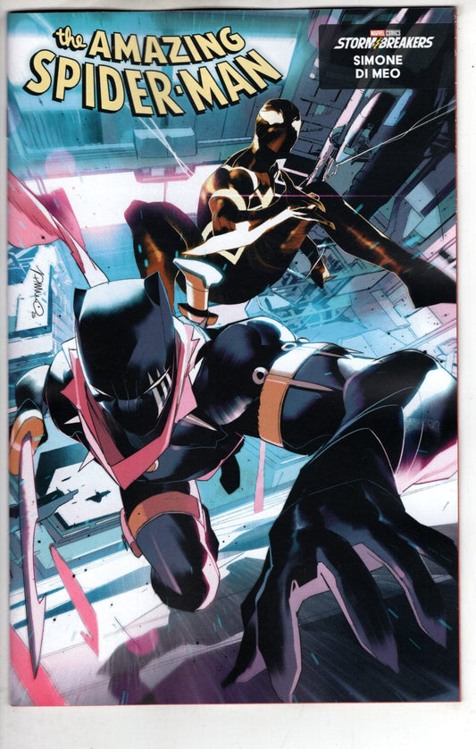 Marvel NEW THIS WEEK AMAZING SPIDER-MAN #22 SIMONE DI MEO BLACK PANTHER VARIANT (VF/NM)