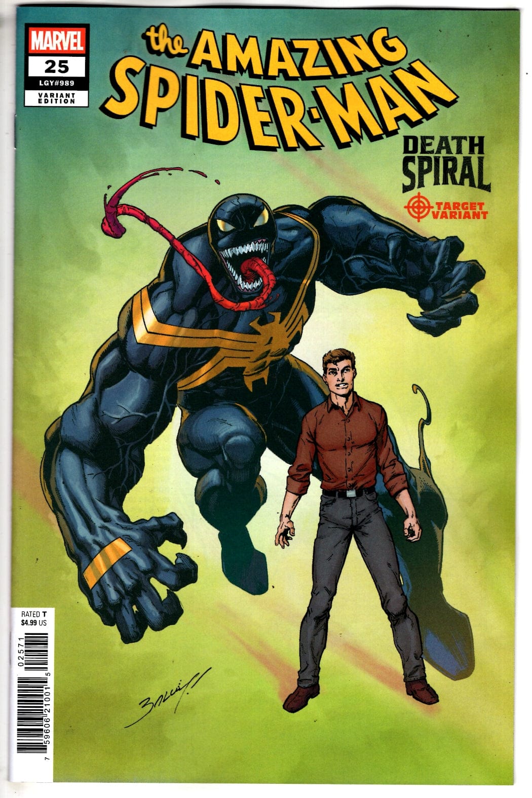 Marvel NEW THIS WEEK AMAZING SPIDER-MAN #25 MARK BAGLEY  VARIANT [DS] (VF/NM)