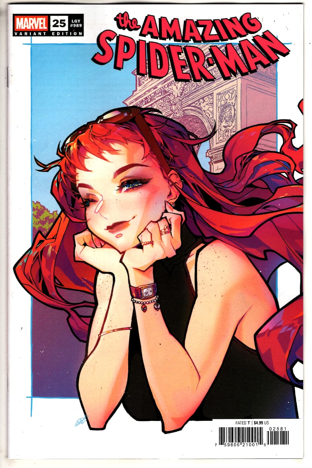 Marvel NEW THIS WEEK AMAZING SPIDER-MAN #25 ROSE BESCH VARIANT [DS] (VF/NM)