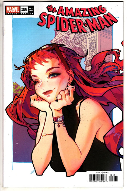 Marvel NEW THIS WEEK AMAZING SPIDER-MAN #25 ROSE BESCH VARIANT [DS] (VF/NM)