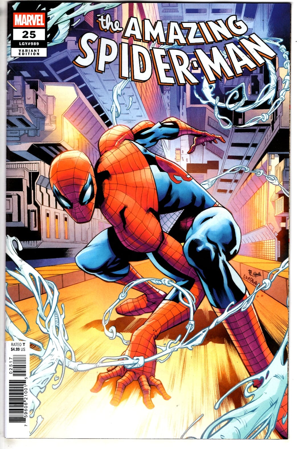 Marvel NEW THIS WEEK AMAZING SPIDER-MAN #25 VARIANT B [DS] (VF/NM)