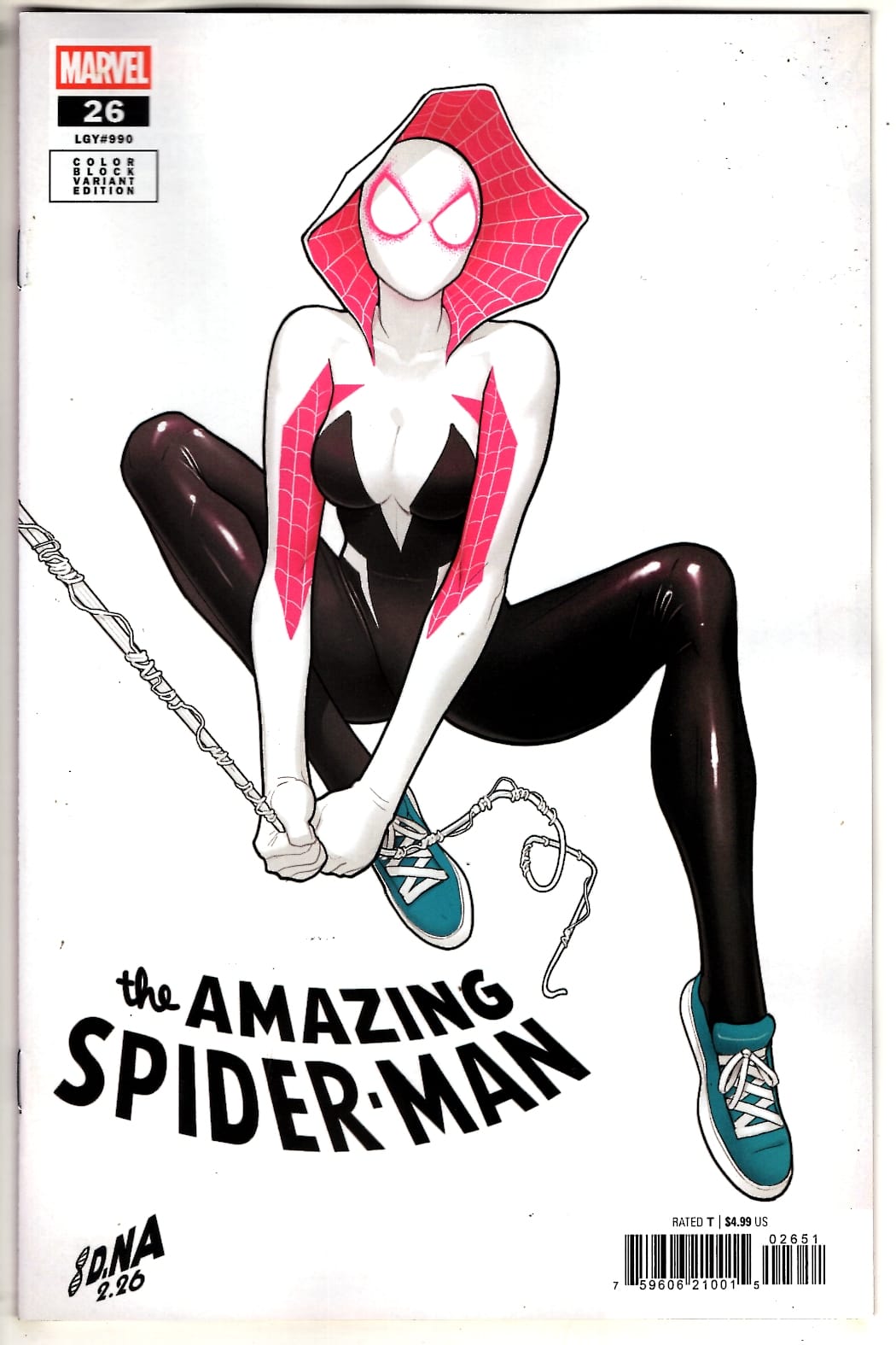 Marvel NEW THIS WEEK AMAZING SPIDER-MAN #26 DAVID NAKAYAMA  VARIANT [DS] (VF/NM)