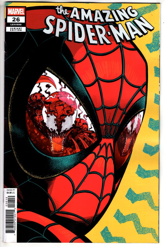Marvel NEW THIS WEEK AMAZING SPIDER-MAN #26 J. GONZO VARIANT [DS] (VF/NM)