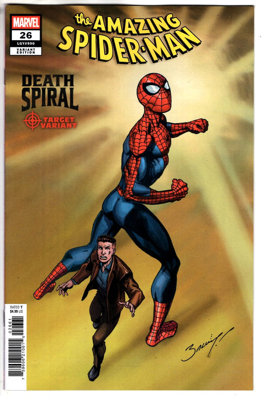 Marvel NEW THIS WEEK AMAZING SPIDER-MAN #26 MARK BAGLEY T VARIANT [DS] (VF/NM)