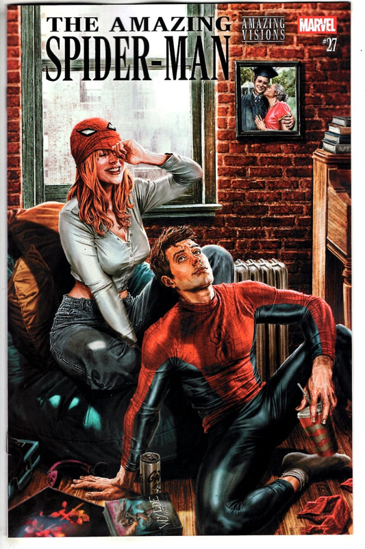 Marvel NEW THIS WEEK AMAZING SPIDER-MAN #27 LEE BERMEJO AMAZING VISIONS VARIANT [DS] (VF/NM)