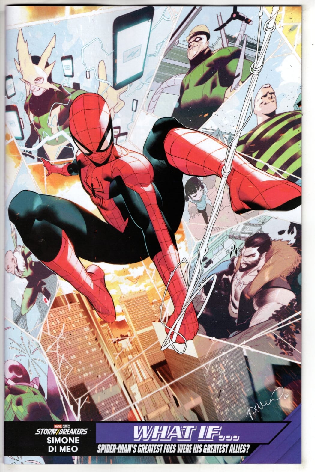 Marvel NEW THIS WEEK AMAZING SPIDER-MAN #29 SIMONE DI MEO WHAT IF...? VARIANT (VF/NM)