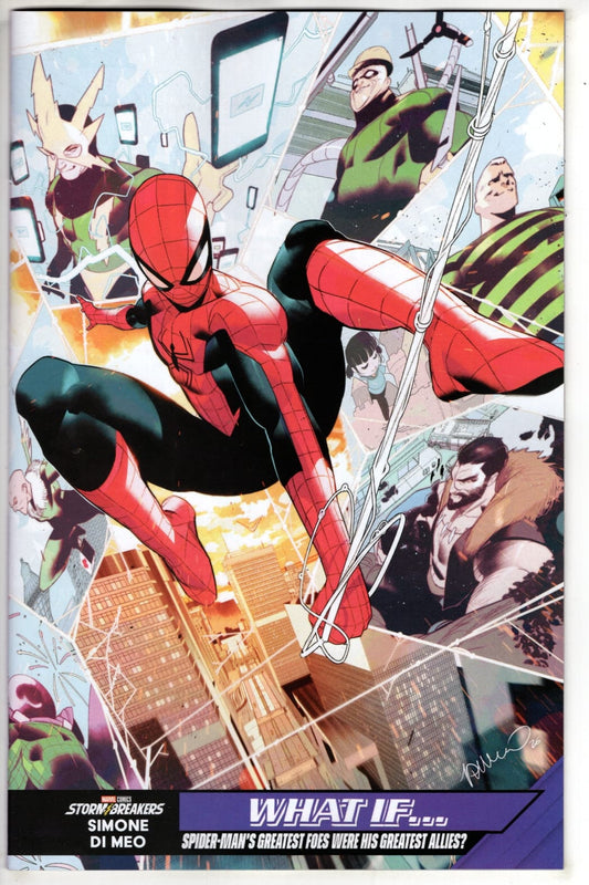 Marvel NEW THIS WEEK AMAZING SPIDER-MAN #29 SIMONE DI MEO WHAT IF...? VARIANT (VF/NM)