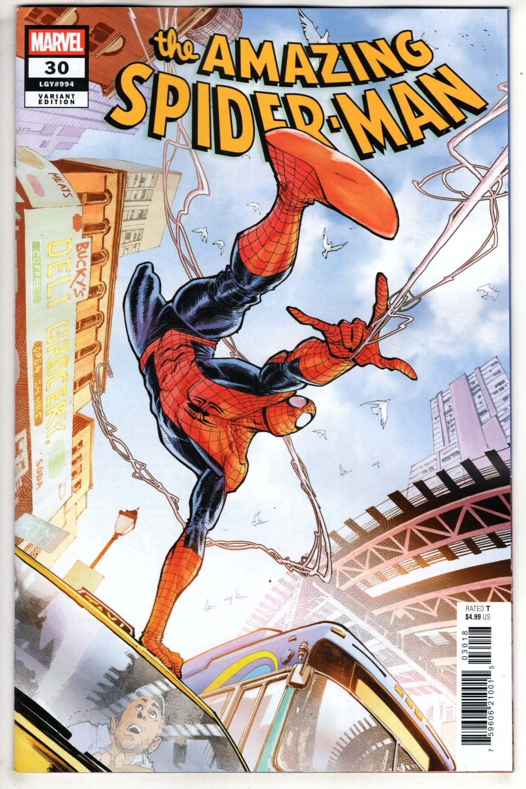 Marvel NEW THIS WEEK AMAZING SPIDER-MAN #30 SUMIT KUMAR VARIANT (VF/NM)