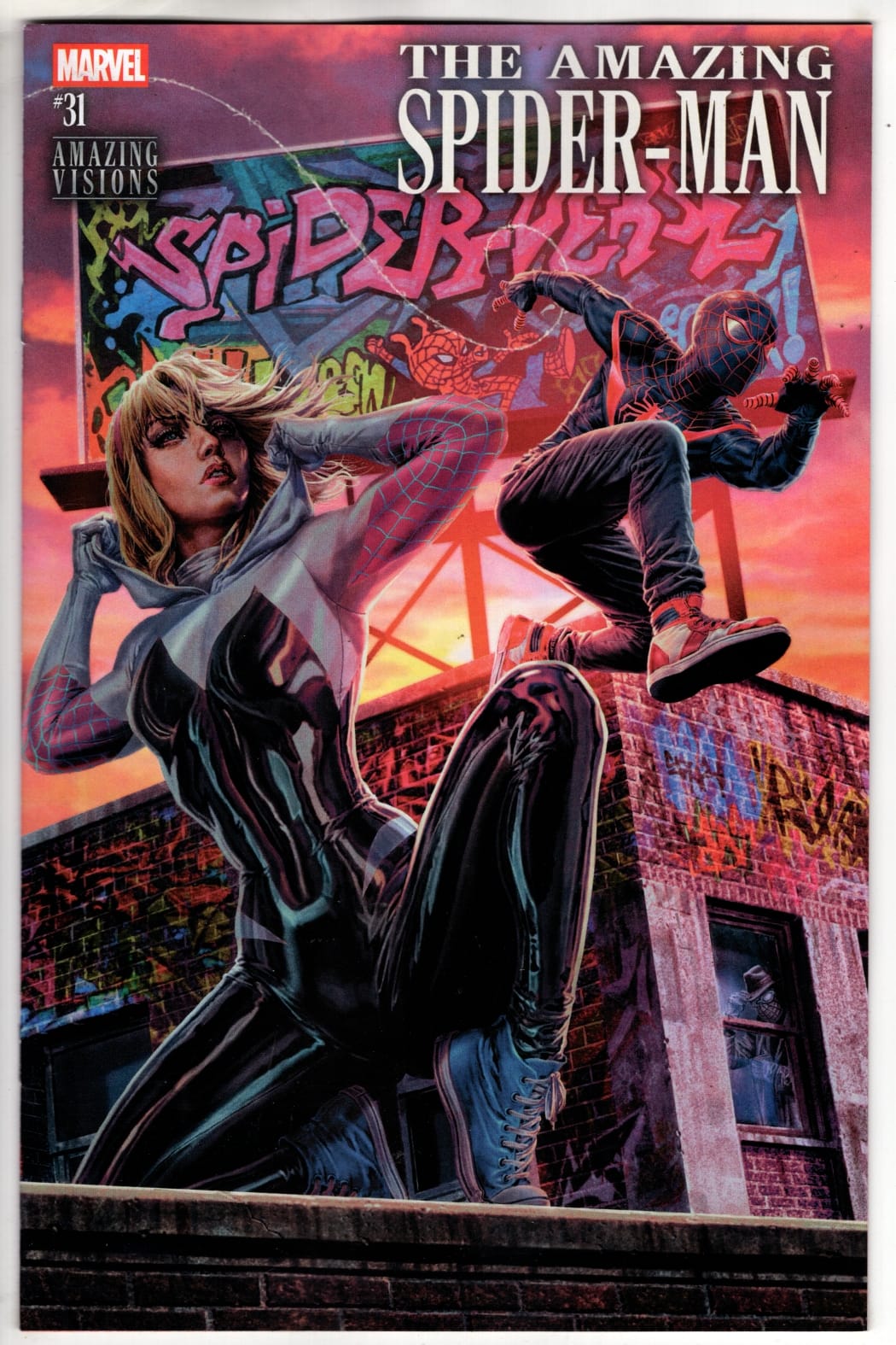 Marvel NEW THIS WEEK AMAZING SPIDER-MAN #31 LEE BERMEJO AMAZING VISIONS VARIANT (VF/NM)