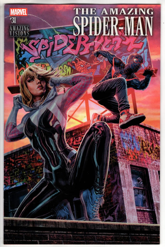 Marvel NEW THIS WEEK AMAZING SPIDER-MAN #31 LEE BERMEJO AMAZING VISIONS VARIANT (VF/NM)