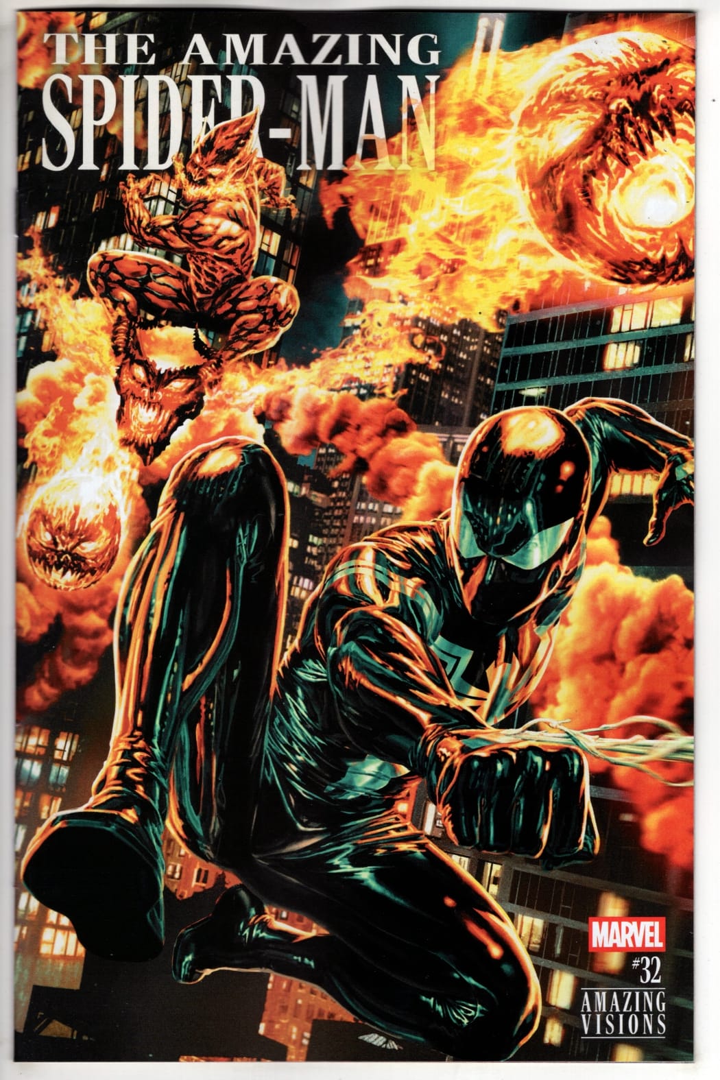 Marvel NEW THIS WEEK AMAZING SPIDER-MAN #32 LEE BERMEJO AMAZING VISIONS VARIANT (VF/NM)