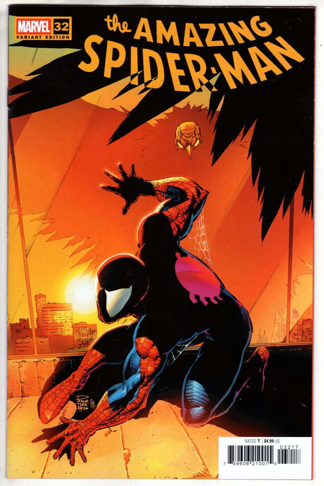Marvel NEW THIS WEEK AMAZING SPIDER-MAN #32 PHILIP TAN VARIANT (VF/NM)