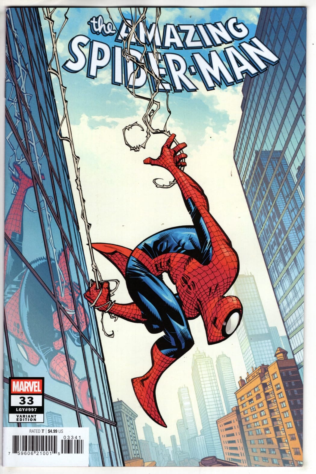 Marvel NEW THIS WEEK AMAZING SPIDER-MAN #33 ATHILA FABBIO VARIANT (VF/NM)