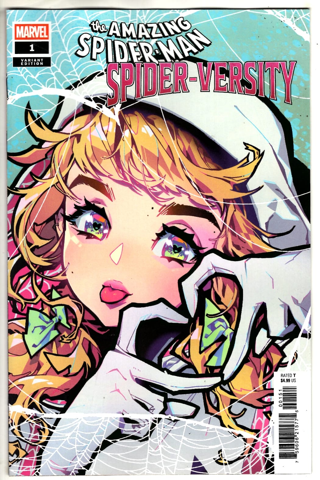 Marvel NEW THIS WEEK AMAZING SPIDER-MAN: SPIDER-VERSITY #1 ROSE BESCH VARIANT (VF/NM)