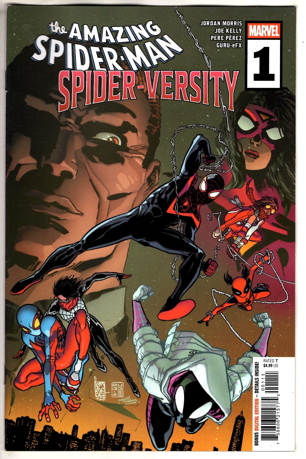 Marvel NEW THIS WEEK AMAZING SPIDER-MAN: SPIDER-VERSITY #1 (VF/NM)