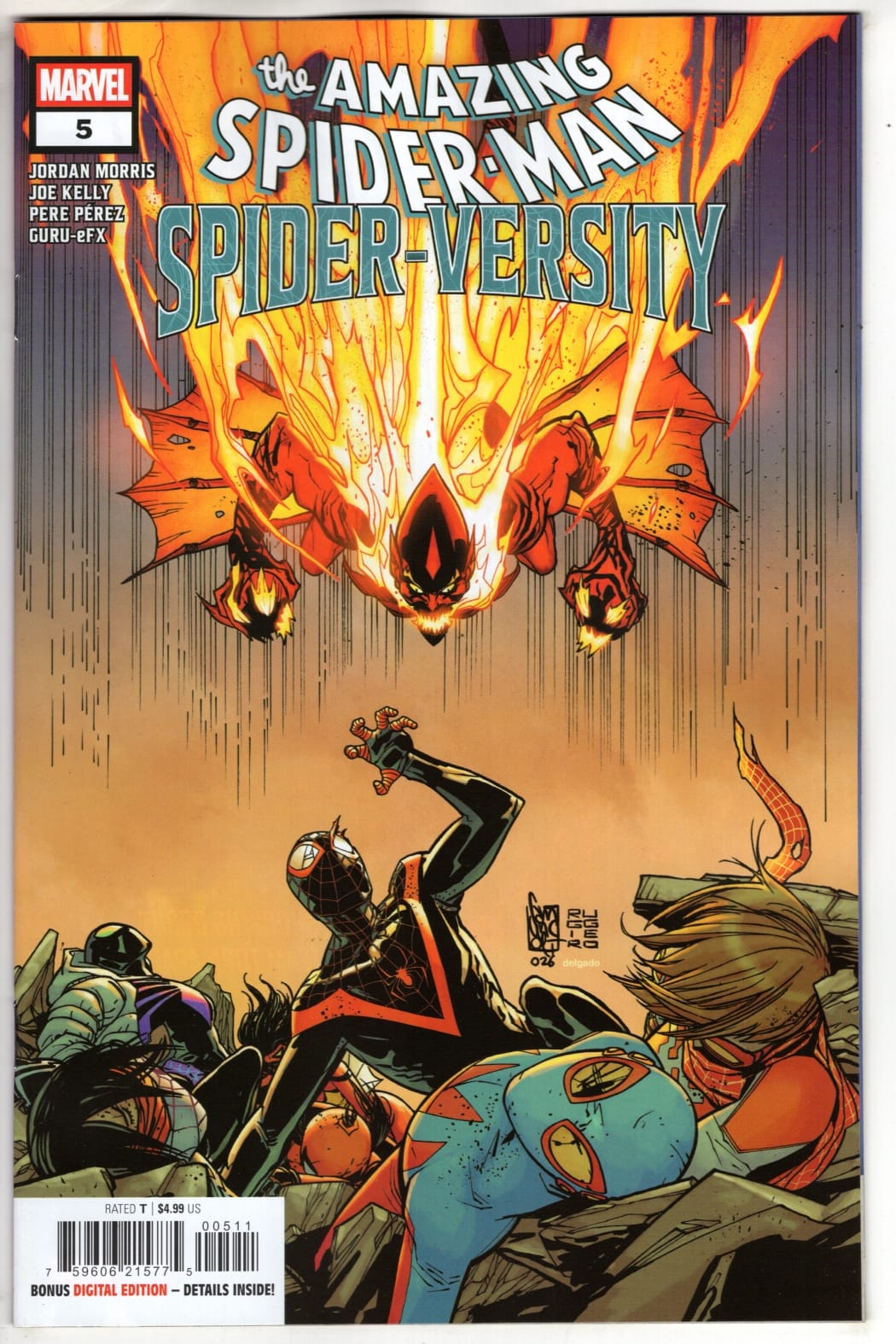 Marvel NEW THIS WEEK AMAZING SPIDER-MAN: SPIDER-VERSITY #5 (VF/NM)