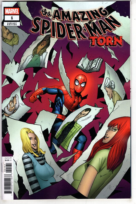 Marvel NEW THIS WEEK AMAZING SPIDER-MAN: TORN #1 PERE PEREZ VARIANT