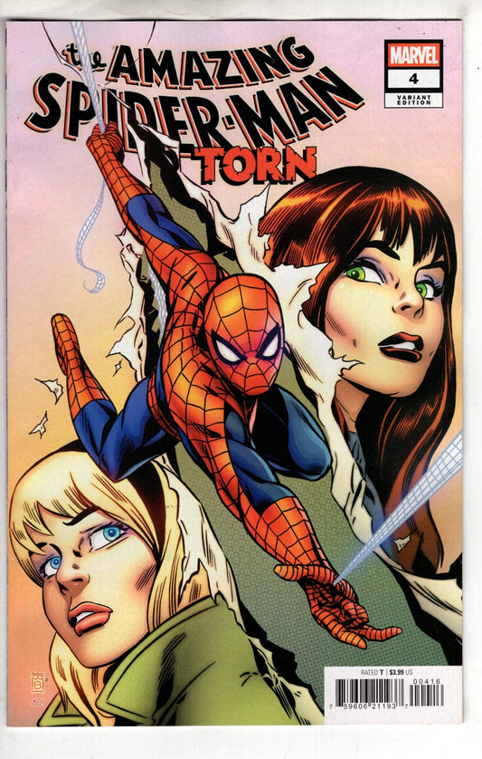 Marvel NEW THIS WEEK AMAZING SPIDER-MAN: TORN #4 MARK BUCKINGHAM VARIANT (VF/NM)