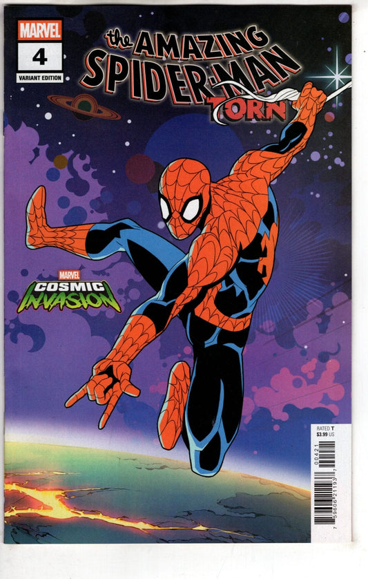 Marvel NEW THIS WEEK AMAZING SPIDER-MAN: TORN #4 MARVEL COSMIC INVASION VARIANT (VF/NM)
