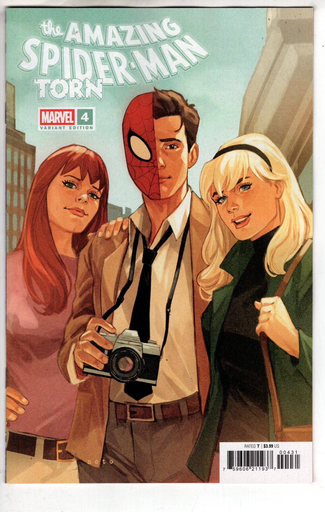 Marvel NEW THIS WEEK AMAZING SPIDER-MAN: TORN #4 PHIL NOTO VARIANT (VF/NM)