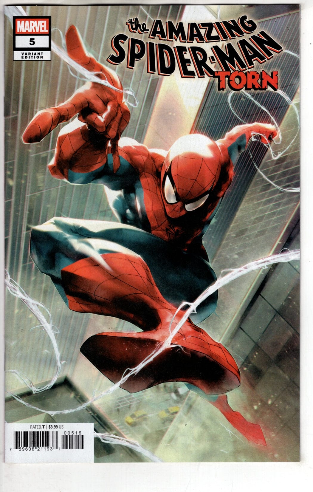 Marvel NEW THIS WEEK AMAZING SPIDER-MAN: TORN #5 IVAN TAO VARIANT (VF/NM)
