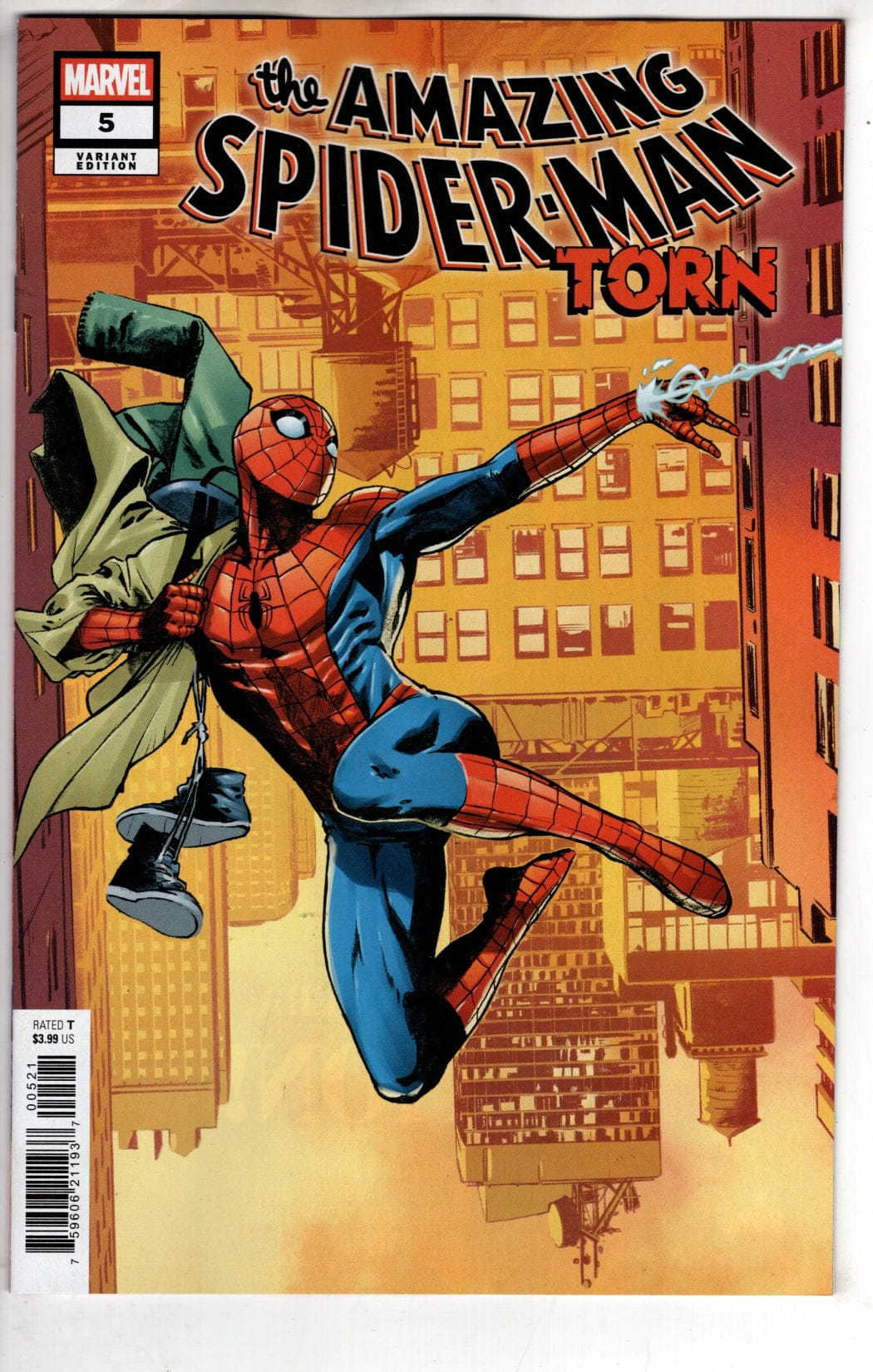 Marvel NEW THIS WEEK AMAZING SPIDER-MAN: TORN #5 MATTEO DELLA FONTE VARIANT (VF/NM)