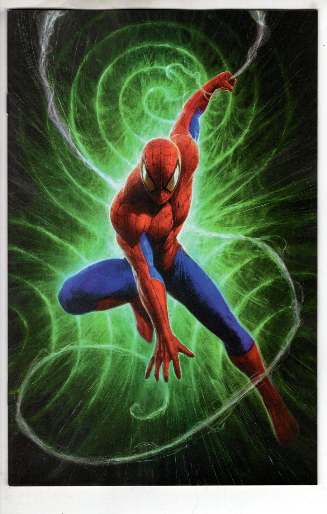 Marvel NEW THIS WEEK AMAZING SPIDER-MAN/VENOM: DEATH SPIRAL #1 DAVE RAPOZA SPIDER-MAN VIRGIN VARIANT [DS] (VF/NM)