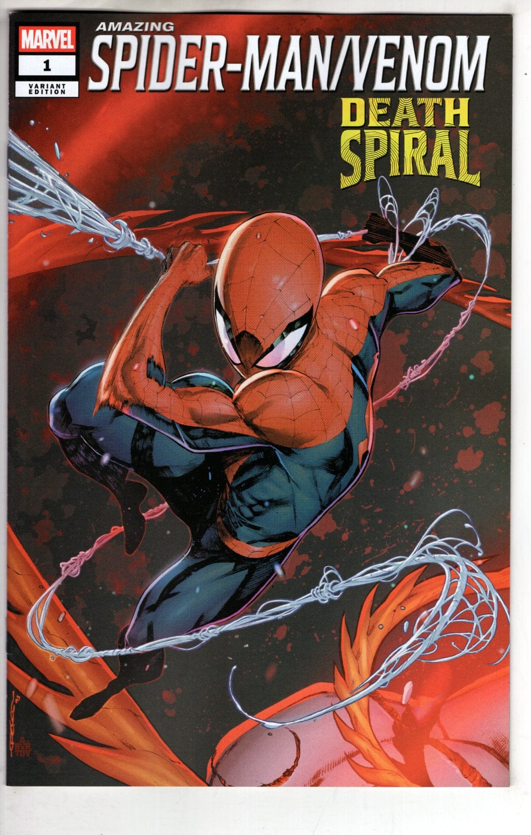 Marvel NEW THIS WEEK AMAZING SPIDER-MAN/VENOM: DEATH SPIRAL #1 IBAN COELLO 9-PART CONNECTING VARIANT [DS] (VF/NM)