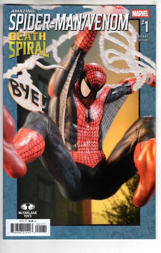 Marvel NEW THIS WEEK AMAZING SPIDER-MAN/VENOM: DEATH SPIRAL #1 MCFARLANE TOYS VARIANT [DS] (VF/NM)