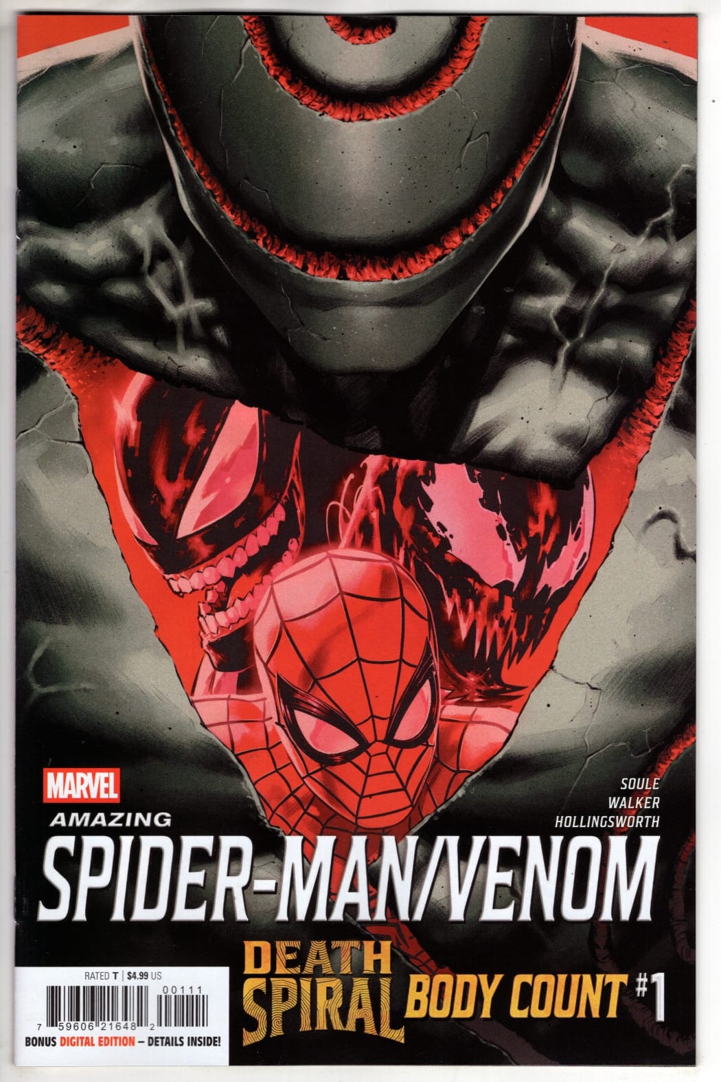 Marvel NEW THIS WEEK AMAZING SPIDER-MAN/VENOM: DEATH SPIRAL - BODY COUNT #1 [DS] (VF/NM)