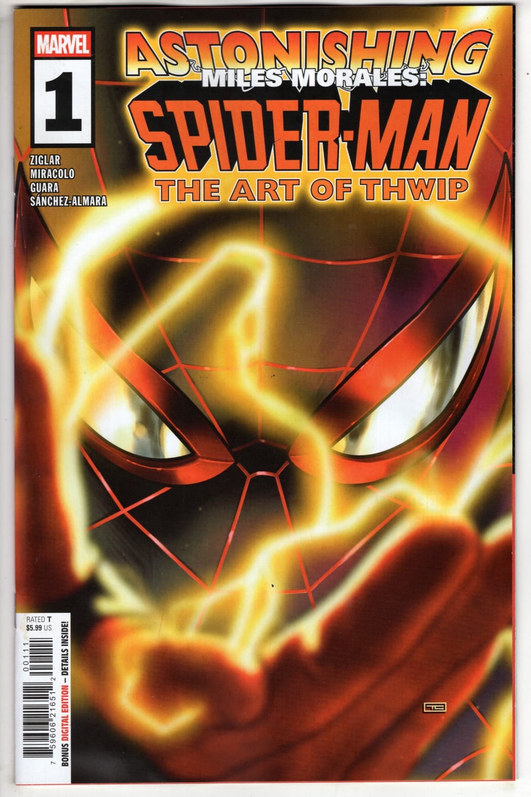 Marvel NEW THIS WEEK ASTONISHING MILES MORALES: SPIDER-MAN THE ART OF THWIP #1 (VF/NM)