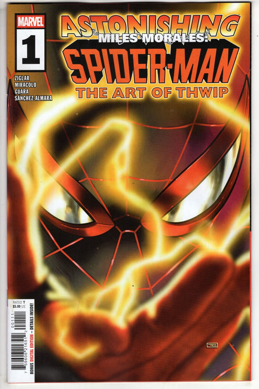 Marvel NEW THIS WEEK ASTONISHING MILES MORALES: SPIDER-MAN THE ART OF THWIP #1 (VF/NM)