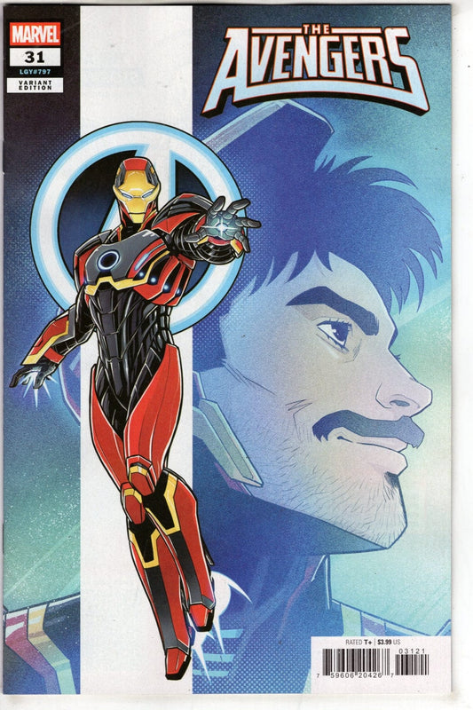 Marvel NEW THIS WEEK AVENGERS #31 LUCIANO VECCHIO IRON MAN VARIANT